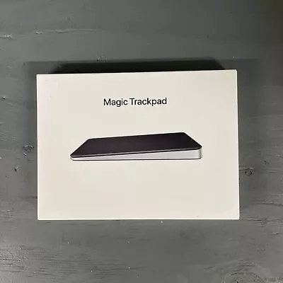 Apple Magic Trackpad Black A1535 New 2022 Model Version MMMP3AM/A Silver Base • $104.99