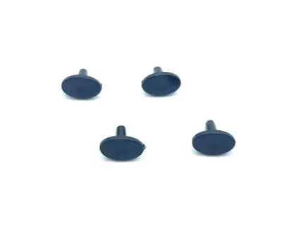 Lima 4 Pack Oval Buffers L5106-07 Fits Multi Class 55 Deltic Trains Locos Etc • £2.79