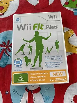 Wii Fit Plus - Nintendo Wii Game - With Manual • $7.99