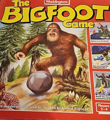 Vintage Waddingtons Board Game The Bigfoot Game 1987 - VGC • £5