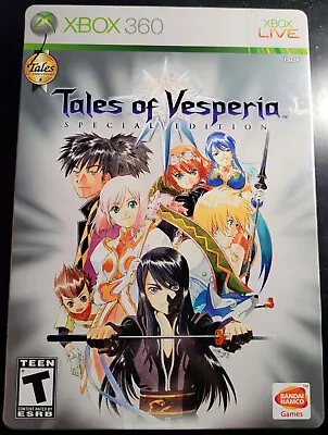 Tales Of Vesperia -- Special Edition (Microsoft Xbox 360 2008) No Soundtrack CD • $30