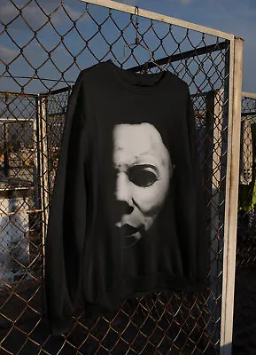 Halloween Michael Myers Sweatshirt Creepy Classic Slasher  • $33.45
