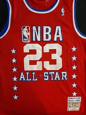 *michael Jordan Chicago Bulls Signed Allstar 1989 Jersey Hologram Authenticated* • $500