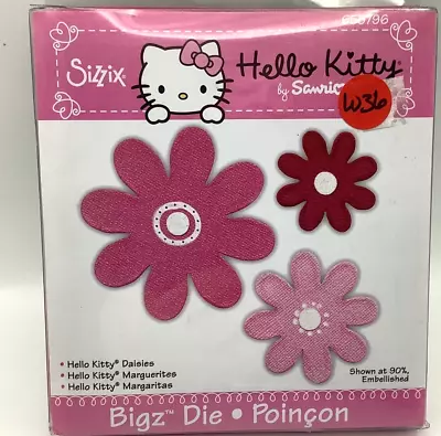 #311 Sizzix Promo Craft Ellison By: Sanrio Hello Kitty Daisies #655796 • $8