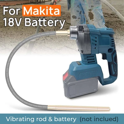 $123.49 • Buy Cordless Handheld Concrete Vibrator Cement Vibrating Tool For Makita 18V Battery