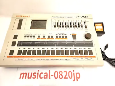 Roland TR-707 RHYTHM COMPOSER Vintage Drum Machine Working • $599