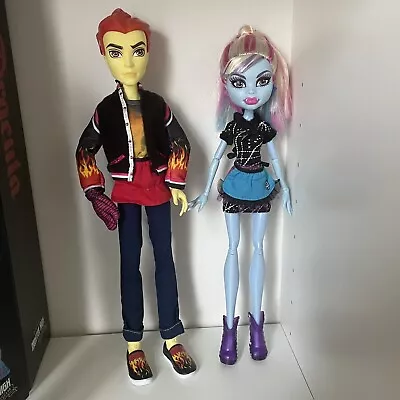 Monster High Home Ick Heath Burns & Abbey Bominable Dolls • $39