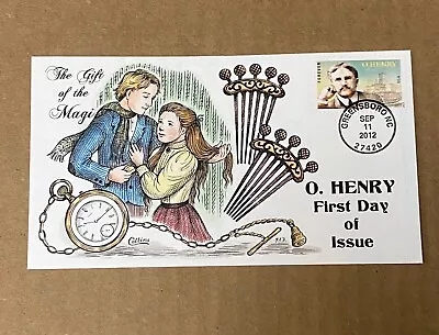 US FDC Collins Hand-Painted #4705 O. Henry  2012 • $7