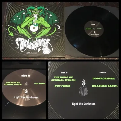 $35 • Buy BELZEBONG Light The Darkness LP Vinyl-sleep Stoned Jesus Monolord Uncle Acid