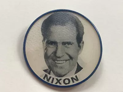 1968 Richard Nixon 2.5  /  Nixon Agnew  Flasher Presidential Campaign Button • $6.95