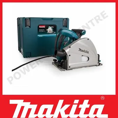 Makita SP6000J 230V 1300W 165mm Plunge Cut Saw + MakPac Type 4 Connector Kitbox • £349.99