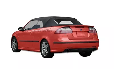 Fits SAAB 900 9-3 2005-2009 Convertible Soft Top Replacement Black Cloth • $600