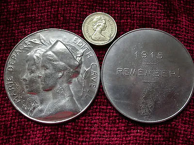 Replica Copy Nurse Cavell Marie Depage 'Remember 1915' Medal  • £19.99