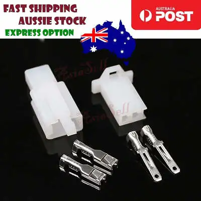 5/10/20/50 Of 2 Pin Sets 2.8mm Automotive Connector Male Female Cable Terminal • $6.89