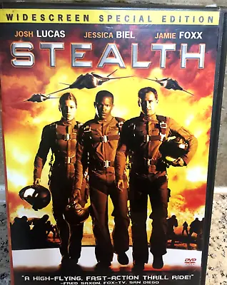 STEALTH DVD /Widescreen Special Edition / Ships Free Same Day With Tracking • $6.83