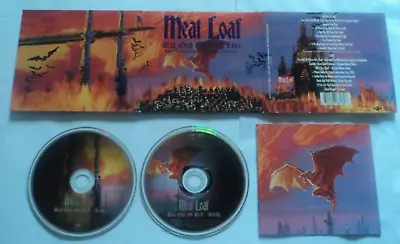Meat Loaf Melbourne Symphony Orchestra CD DVD Bat Out Of Hell Live 2004 Signed • £12.99