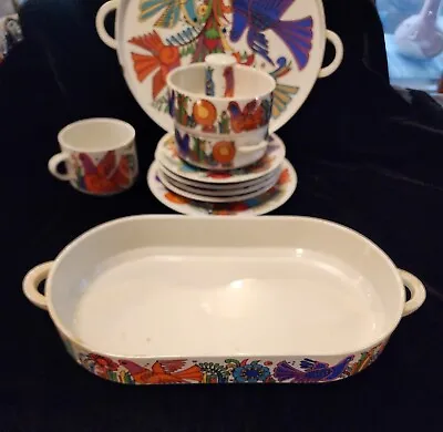 VILLEROY & BOCH - Acapulco - Lot Of Misc Dishes All Damaged Chipped Or Scratched • $50