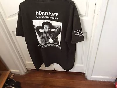 Adam Ant Wonderful Tour 95 T Shirt XL Rare Used Ants *Has Some Stains* • £57.38