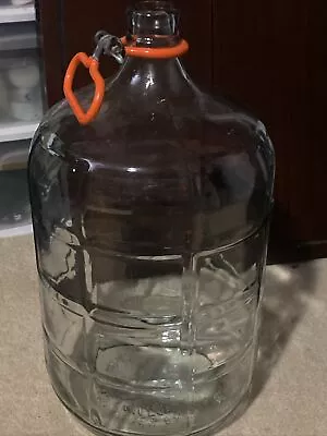 Glass Water Jug - 5 Gallon Made In Mexico Vintage • $25