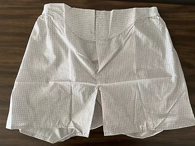 Vintage 1970s SEARS Yoke Snap Front Boxer Shorts - Red Square Design - Men’s 34 • $28.99