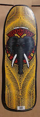 Powell Peralta Mike Vallely  Elephant  Reissue Skateboard Deck Black Yellow • $155