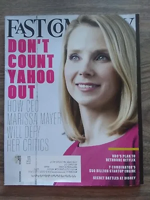 £7.10 • Buy Fast Company Monthly Magazine, Yahoo Ceo Marissa Mayer, May 2015