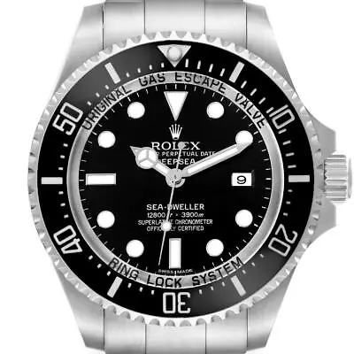 Rolex Seadweller Deepsea Ceramic Bezel Steel Mens Watch 116660 Box Card • $11490