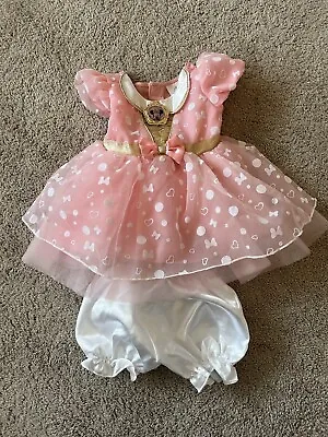 Disney Minnie Mouse Pink Play Dress Up Baby Girls 6-12 Months Halloween Princess • $28.97