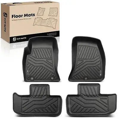 4x Black Front & Rear Floor Mats Liners For Dodge Challenger 2011-2022 2023 RWD • $79.99