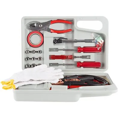 Roadside Emergency Car Kit - 30-Piece Road Trip Essentials Tool Set With Jump... • $16.41