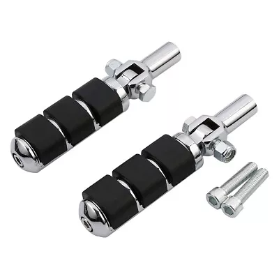 Rear Passenger Footpegs Mount Fit For Harley Softail Heritage Fatboy 2000-2006 • $37.21