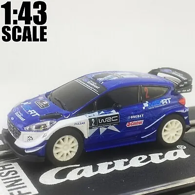 1:43 - Ford DMack WRC Rally Slot Car Carrera Go Scalextric SCX Electric Race • $49