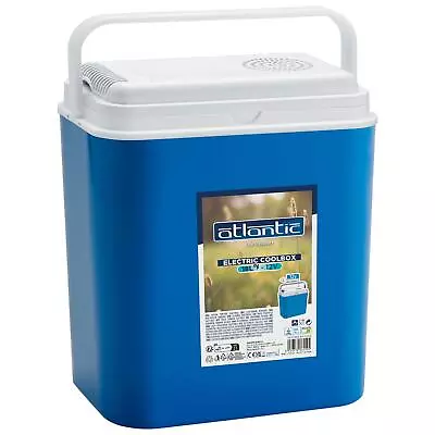 1x Blue 18L 12V Electric Cool Box Small Insulated Camping Picnic Food Cooler • £36