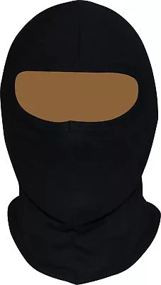 Black Balaclava For Karting Racing Cycling Motorbike Ski 100% Cotton NEW • £3.49