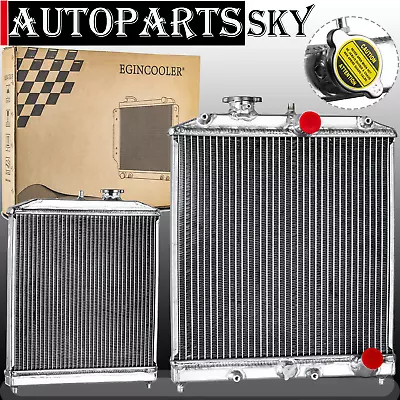 Aluminum Radiator For 1992-2000 Honda Civic Del Sol EG EK Integra D15 D16 B16 MT • $64.95