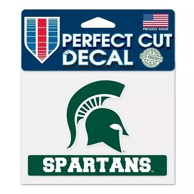 Michigan State Spartans 4 X5  Perfect Cut Car Decal [NEW] Auto Sticker Emblem • $6.95