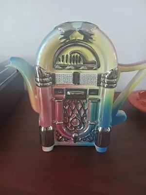 Jukebox Tea Pot By Tea Pottery Of England • $12.99