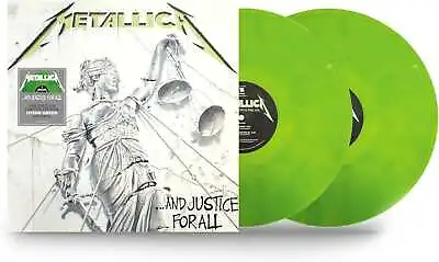 Metallica And Justice For All (Vinyl 2LP 12 ) Dyers Green [NEW] Limited Edition • £44.99