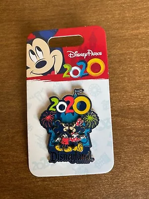 Disney Parks 2020 Mickey Minnie Castle Watching Fireworks Pin - New • $7.94
