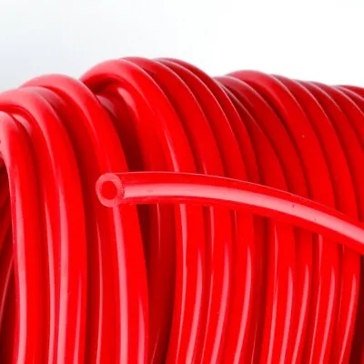 $10.99 • Buy ID 1/8  3mm Auto Car Universal Silicone Vacuum Line Hose Pipe Tube 5M Long Red