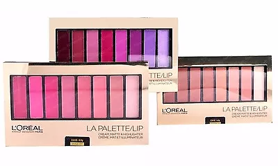 L'oreal La Palette Lip Colour Riche Lipstick Choose Your Set Pink Plum Nude • $19.98