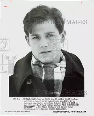 1984 Press Photo Actor Michael Pare In  The Philadelphia Experiment  - Hpp34863 • $19.99