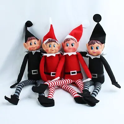 £6.99 • Buy 12  Boy / Girl The Naughty Christmas Elves On Display Shelf Prop Xmas Plush Toy