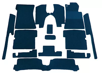 Darkblue Velours Carpet Set For Mercedes C107 SLC RHD 280 350 380 450 500 71 -81 • $339