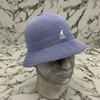 Men’s Kangol Dark Lavender Tropic Casual Bucket Hat • $98