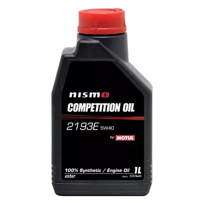 Motul 104253 Nismo Competition Oil 2193E 5W40 1 Liter - Nismo 5W-40 - 104253 NEW • $20.95