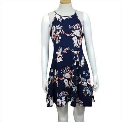 Soprano Floral Print Sleeveless Dress Size Medium • $14.88