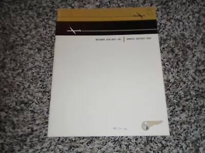 Old 1960 Mohawk Airlines Annual Report • $35