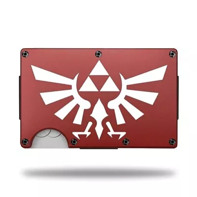 Custom Laser Engraved Wallet - TRI FORCE - GREAT GIFT WALLET • $22