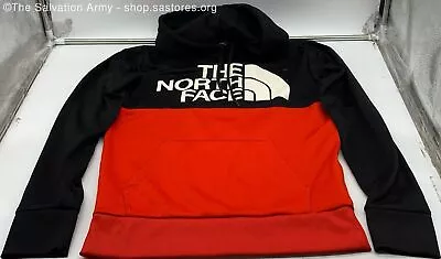 The North Face Men's Black/Red Two-Tone Long Sleeve Pullover Hoodie Size Small • $19.99